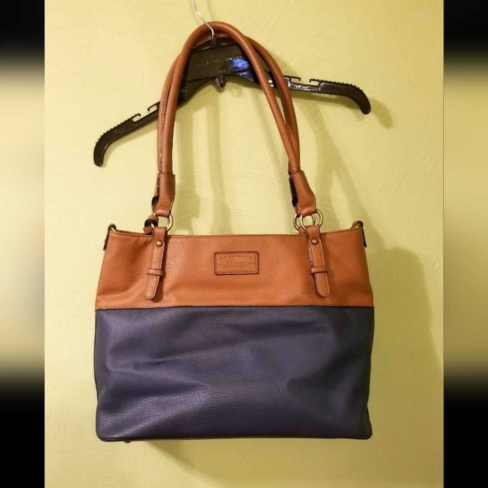 Bass & Co. Leather Shoulder Bag
